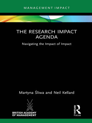 cover image of The Research Impact Agenda
